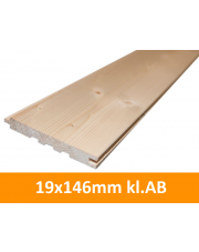 Deska elewacyjna Świerk Skandynawski 19x146mm kl. AB FAZA