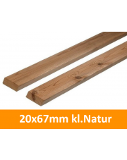 Deska elewacyjna termososna Thermory C7 Romb 20x67mm kl.Natur