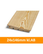 Deska elewacyjna Świerk Skandynawski 24x146mm kl. AB Diagonal