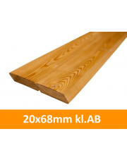 Deska elewacyjna Modrzew Syberyjski 20x68mm kl.AB Romb