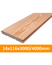 Deska elewacyjna podbitka Modrzew Syberyjski Faza 14x116x3000/4000mm kl. AB