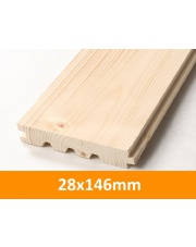 Deska podłogowa Świerk Skandynawski 28x146mm kl. AB
