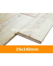 Deska podłogowa Modrzew Syberyjski 19x140mm kl. AB