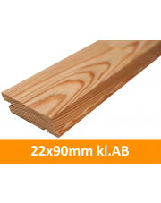 Deska elewacyjna Modrzew Syberyjski 22x90mm kl.AB Romb Tiga