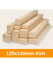 DREWNO KONSTRUKCYJNE KVH C24 120x120 Świerk NSI