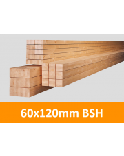 DREWNO KONSTRUKCYJNE 60x120 BSH ŚWIERK SI