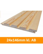 Deska elewacyjna Modrzew Syberyjski 24x146mm kl. AB podwójny romb