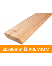 Deska elewacyjna Modrzew Syberyjski 20x90mm kl.PREMIUM Romb