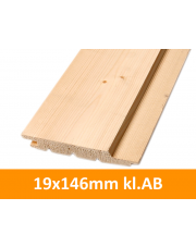 Deska elewacyjna Świerk Skandynawski 19x146mm kl.AB Budmax