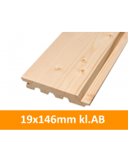 Deska elewacyjna Świerk Skandynawski 19x146mm kl.AB Budmax Extra