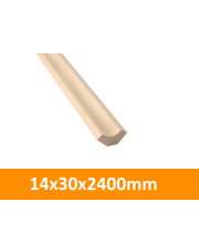 OSIKA SI 14X30X2400mm LISTWA WYKOŃCZENIOWA