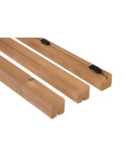 Deska elewacyjna termososna C4J Pac System 42x42mm kl.Natur Thermory 