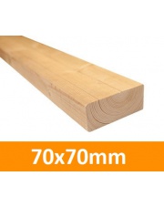KANTÓWKA ŚWIERKOWA HEBLOWANA 70x70mm 
