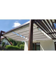 Roleta materiałowa classic na szynach 300x500cm