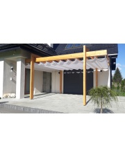 Roleta materiałowa classic na szynach 400x500cm