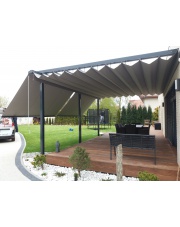 Pergola Tarasowa z roletą 6x5m z MONTAŻEM