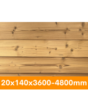 Deska elewacyjna termoświerk Thermory C3 SZCZOTKOWANA 20x140mm kl.Rustic
