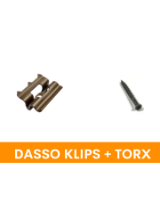 DASSO KLIPS H + TORX 80SZT/op