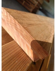 Deska tarasowa Jatoba gładka 21x145x2450mm/1szt kl KD FAS deska egzotyczna - sprawdź inne długości