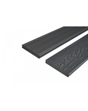 Deska tarasowa MyDeck Ciemny szary 21x140x3000-5000mm strukturyzowana kompozytowa pełna