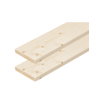 Deska tarasowa świerk skand. kl AB 21x120mm x1mb gładka