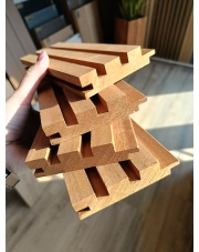 Deska do sauny Thermo ABACHI QUAD OSTRY 22X95mm x 1mb