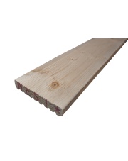 Deska tarasowa świerk skand. kl AB 24x145mm x1mb ryflowana