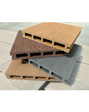 Deska tarasowa Natura Deck Pro kompozytowa 23x146mm x 1mb struktura drewna