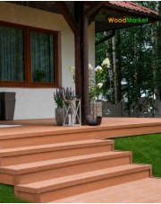 Taras z deski kompozytowej Gardin Deco X Amber – elegancja na lata
