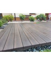 Gardin Deco WALNUT - montaż deski kompozytowej