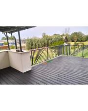 Deska kompozytowa 4Deck Duo Antracyt /Grafit - montaż WoodMarket