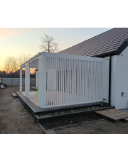 Pergola tarasowa w nowoczesnej formie - zobacz