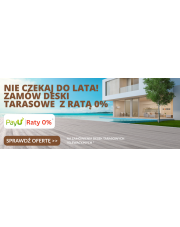Raty 0% w WoodMarket – nowa oferta na deski tarasowe, elewacyjne i drewno konstrukcyjne (10 rat bez odsetek)